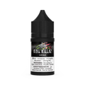 Black 30mL Koil Killaz Salt Savage e-liquid bottle with colorful logo and white label.