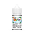 30mL Lemon Drop Ice Salt Punch e-liquid bottle with white cap and icy fruit graphic label.