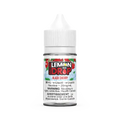 Lemon Drop Ice Salt Black Cherry e-liquid in a clear 30mL bottle with a white cap and label.