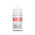Naked 100 Salt Strawberry Pom 30mL e-liquid bottle with white cap and pink label.