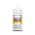 Pink by Lemon Drop Salt 30mL e-liquid bottle with white cap and yellow label.