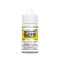 Lemon Drop Salt Punch 30mL e-liquid bottle with a white cap and colorful label.