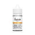Suavae Salt Tangerine 30mL e-liquid bottle with white cap and orange label.