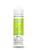 Vital 60 Rapple Melon e-liquid, 60ml clear bottle with a white cap and green label.