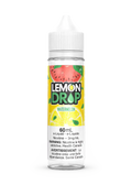 Lemon Drop Watermelon 60ml e-liquid bottle with a white cap, featuring a watermelon slice and lemon graphic.