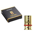 Voopoo PnP RBA replacement coil and its black and gold packaging.