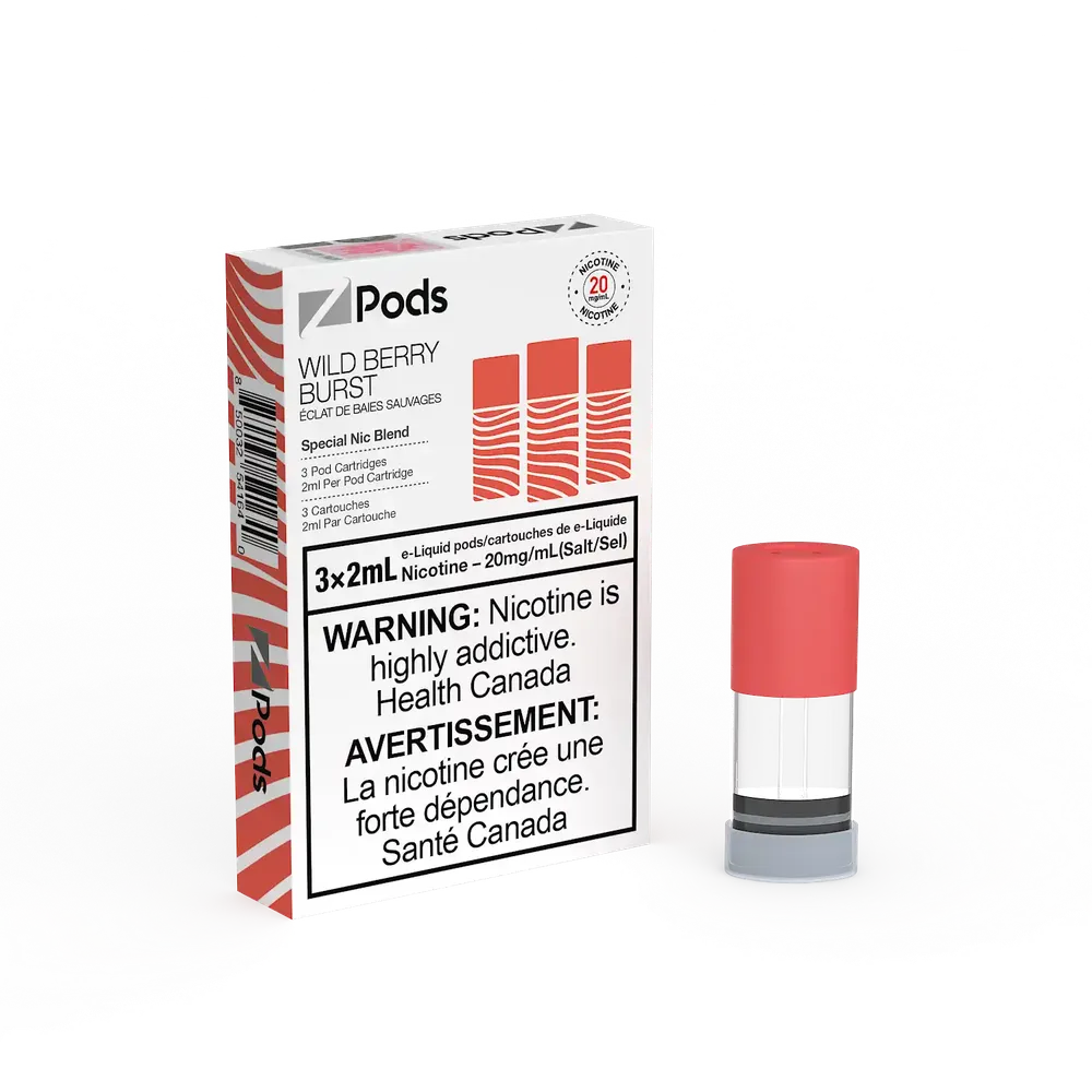 Wild Berry Burst ZPods by ZLab