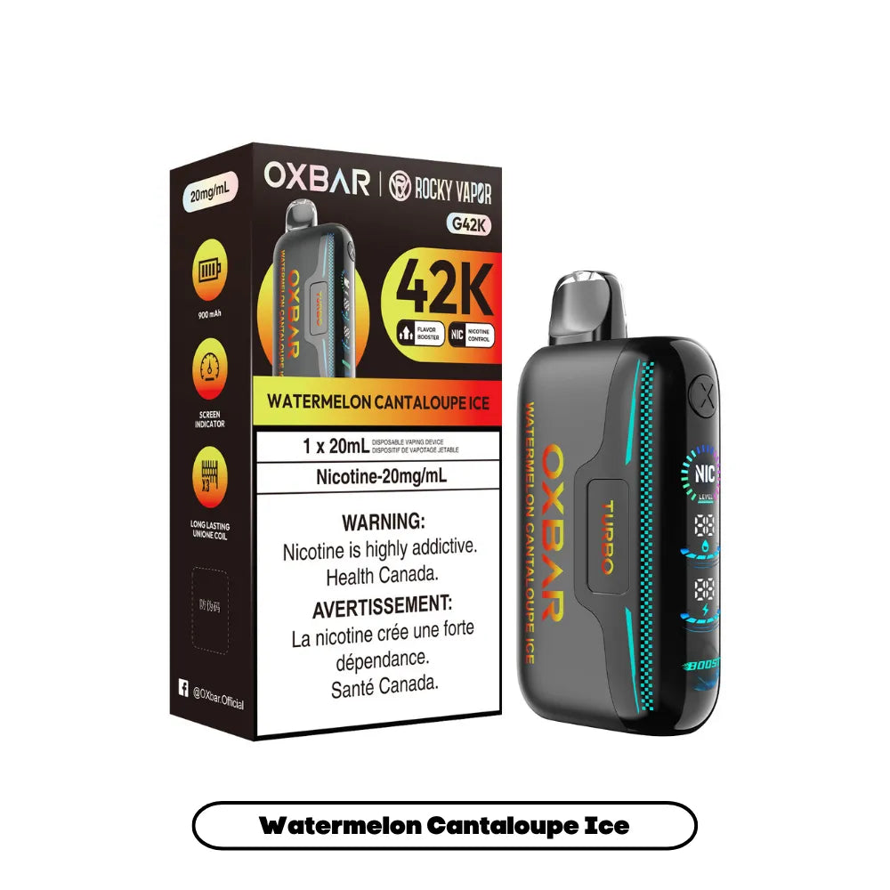 Watermelon Cantaloupe Ice Oxbar G42K - Disposable 42K