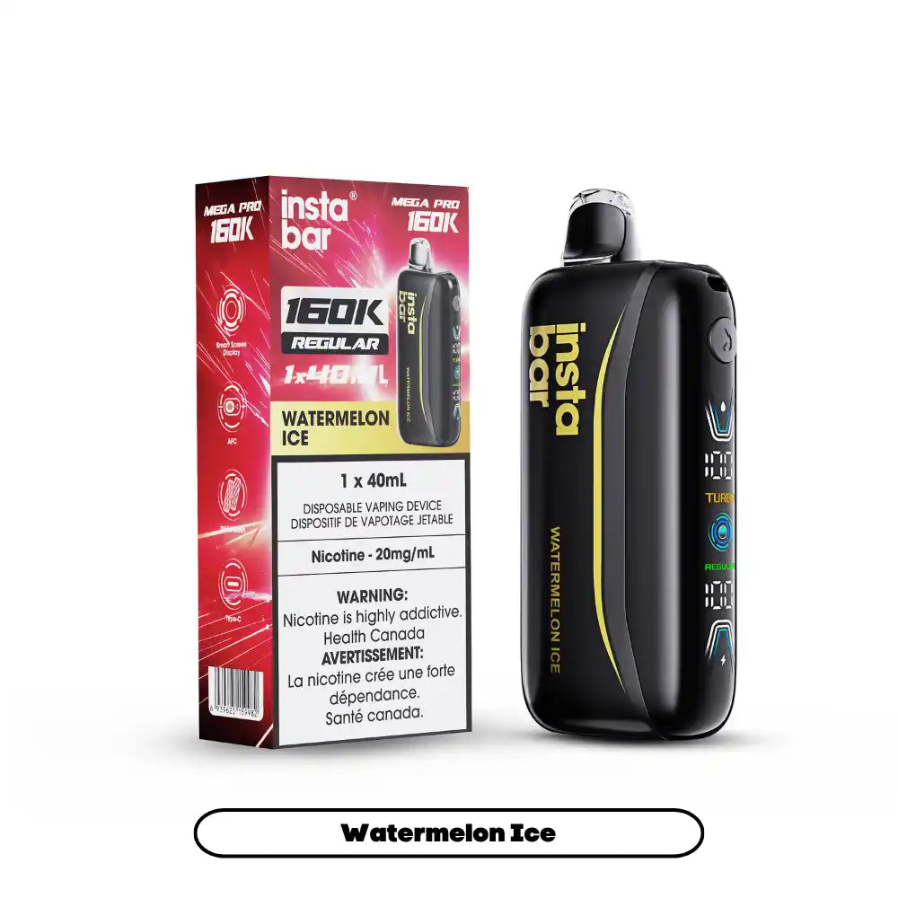 Watermelon Ice Insta Bar Mega Pro 160K - Disposable Vape