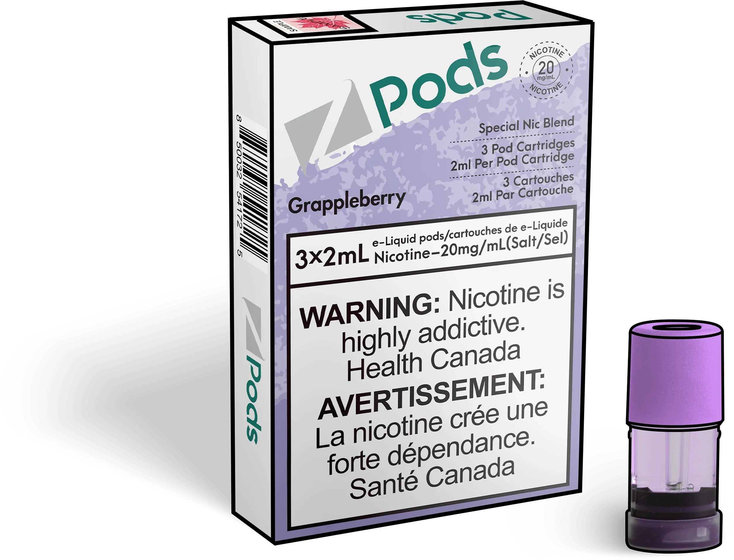 Z Pods - Grappleberry (EXCISE TAXED)