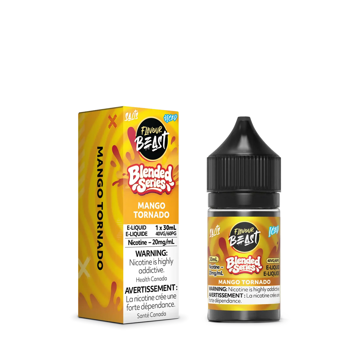 Blended Mango Tornado Iced by Flavour Beast Salt