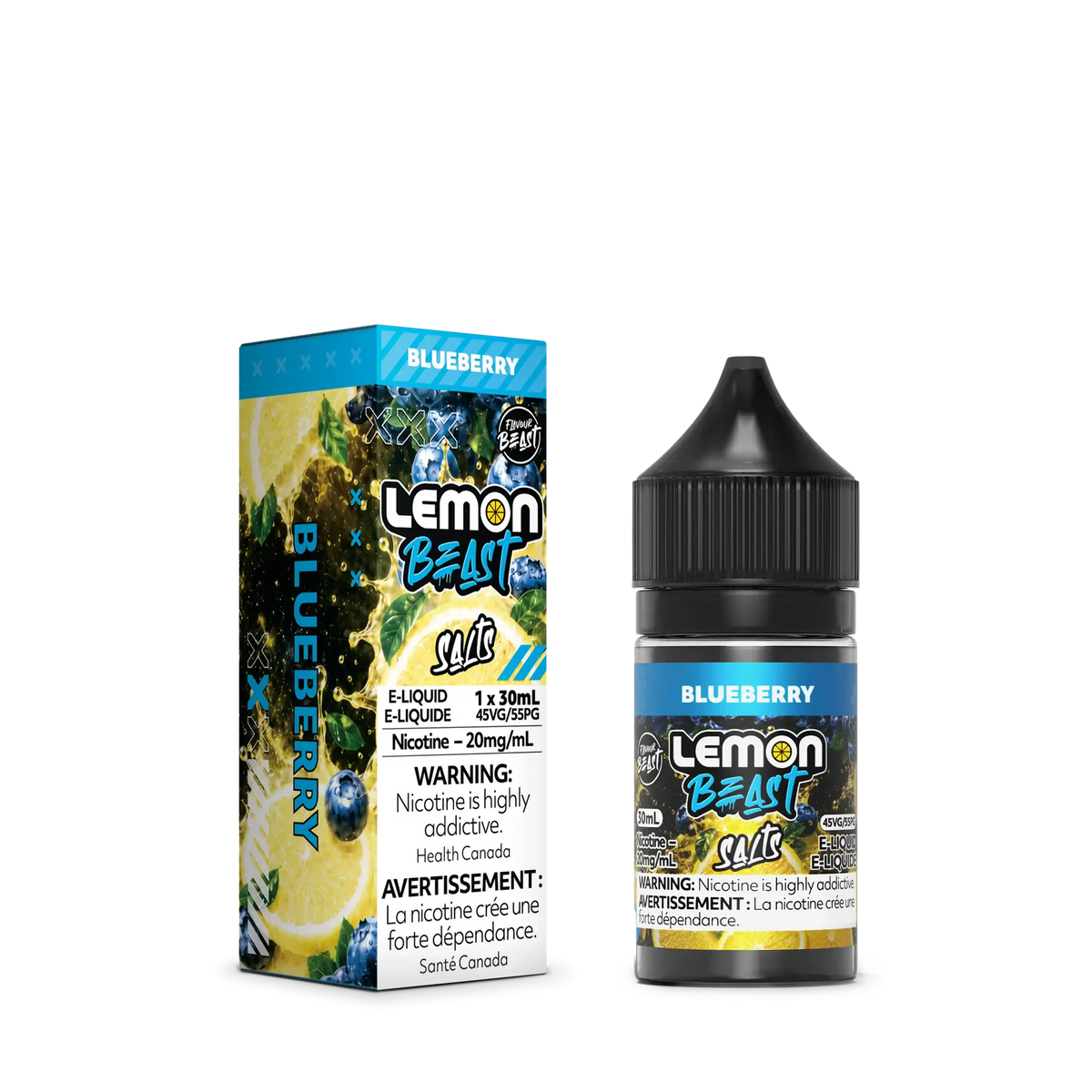 Blueberry Lemon by Flavour Beast Lemon Beast Salt