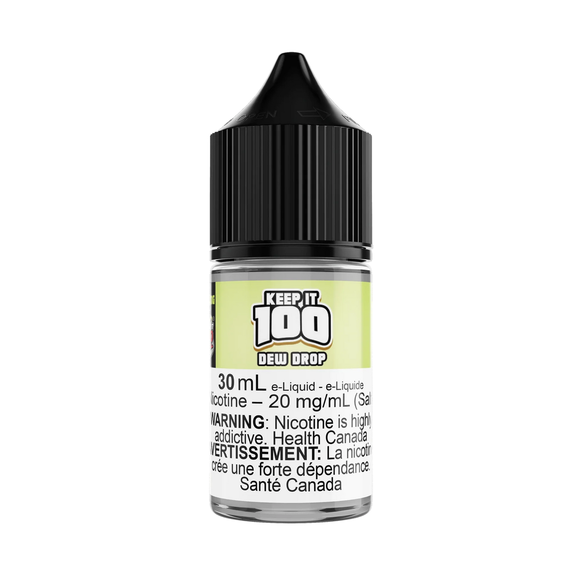 Dew Drop by Keep It 100 Salt 30mL e-liquid bottle
