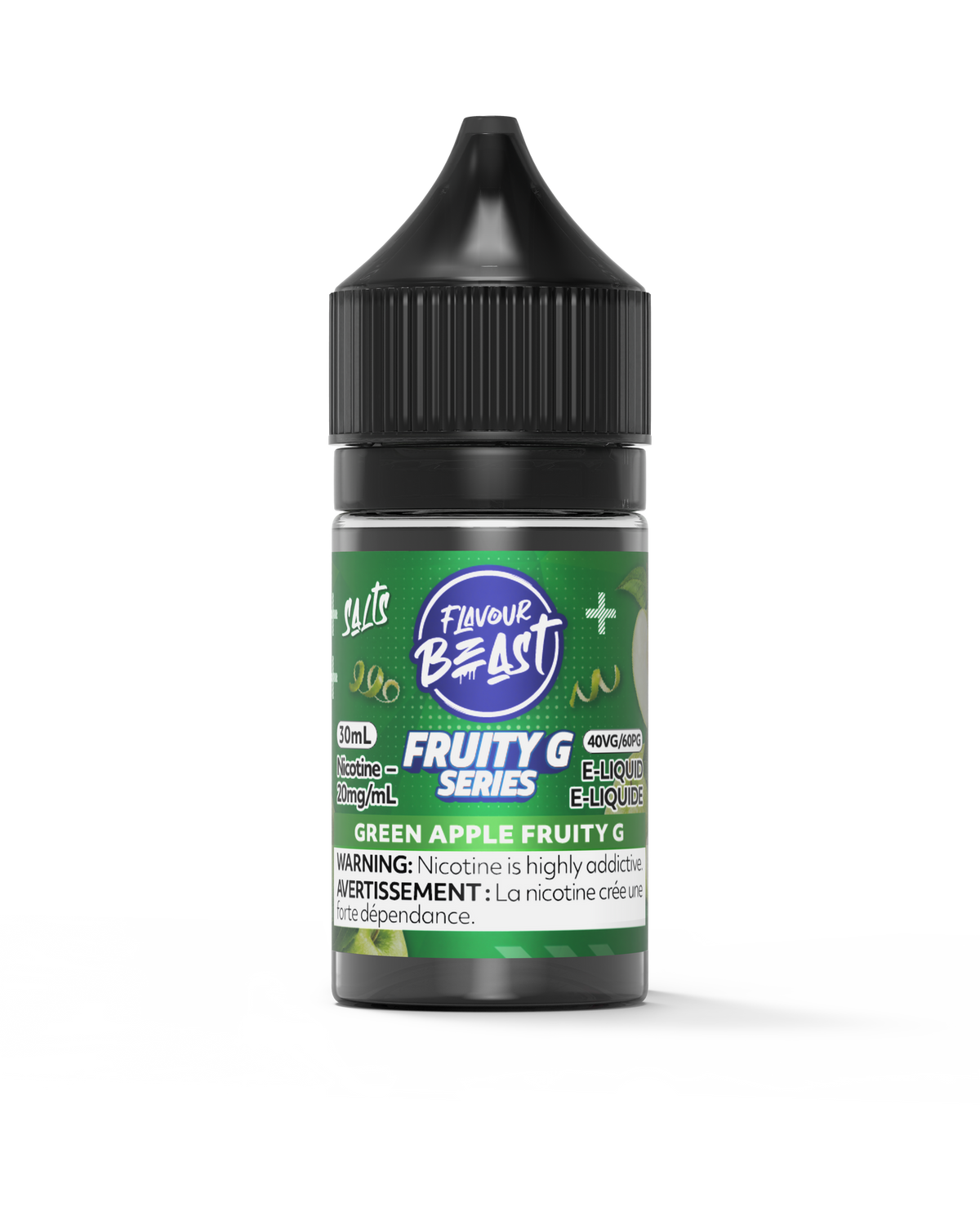 Green Apple Fruity G by Flavour Beast Salt - 30ml