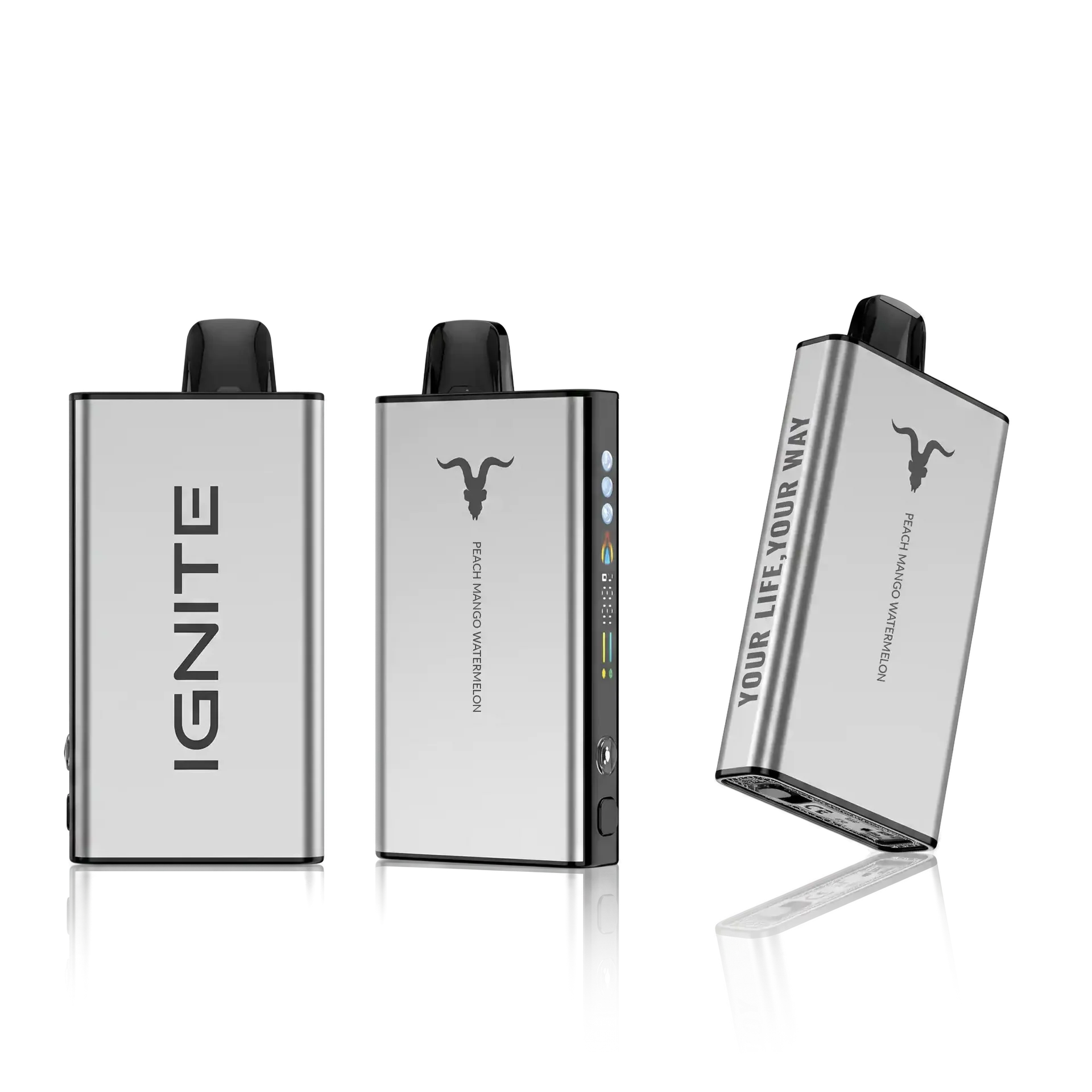 Peach Mango Watermelon by IGNITE V-ICE 40K - 18mL Disposable Vape by IGNITE
