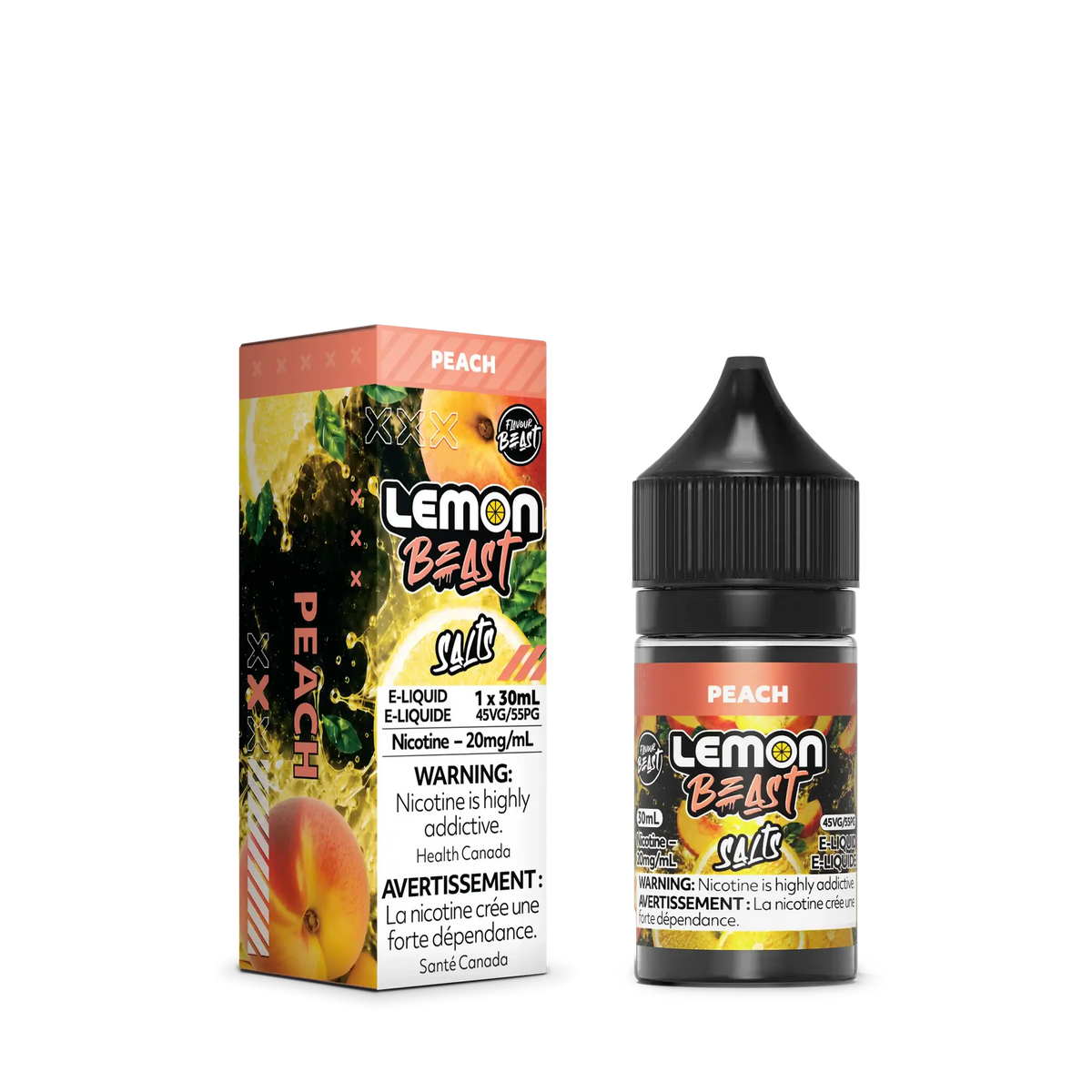 Peach Lemon by Flavour Beast Lemon Beast Salt