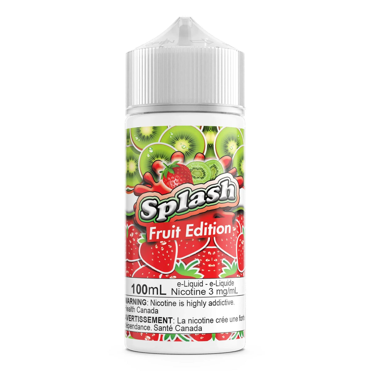 Splash by Vape Evasion 60mL/100mL e-liquid bottle 100mL