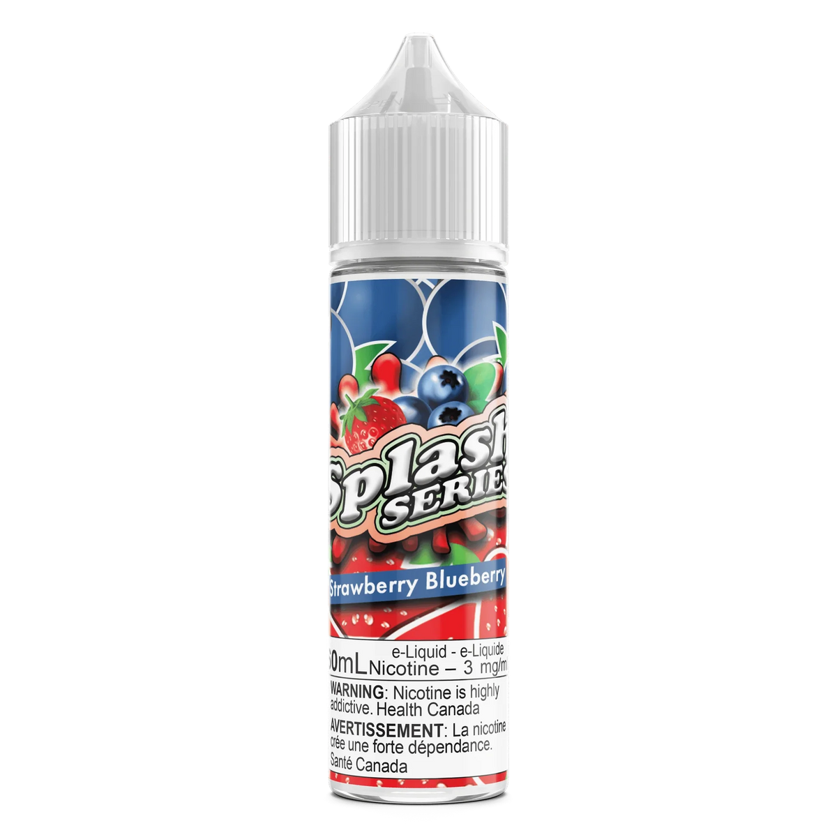 Splash Series Strawberry Blueberry by Vape Evasion 60mL e-liquid bottle