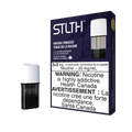STLTH Havana Tobacco pod pack with three 2mL pods, one in box, one freestanding.