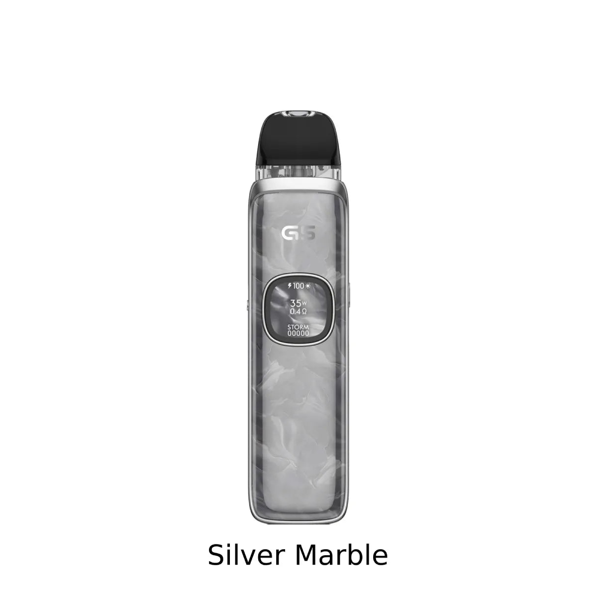 Uwell Caliburn G5 Open Pod Kit 2mL in Silver Marble.