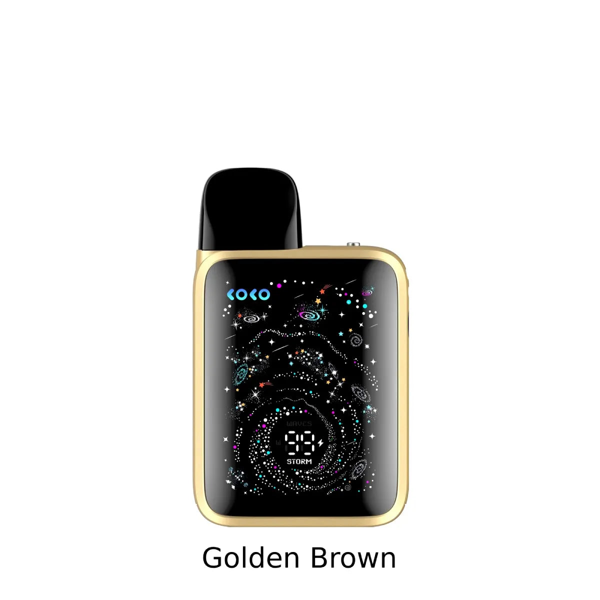 Uwell Caliburn G5 Koko Open Pod Kit 2mL in Golden Brown.