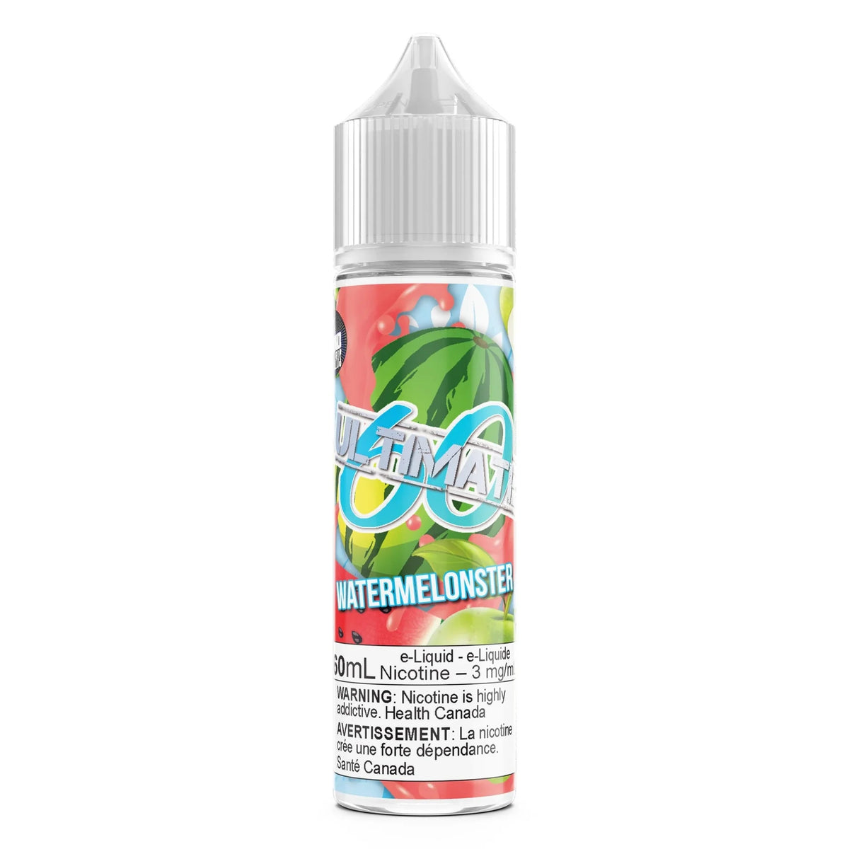 Watermelonster by Ultimate 60 60mL e-liquid bottle