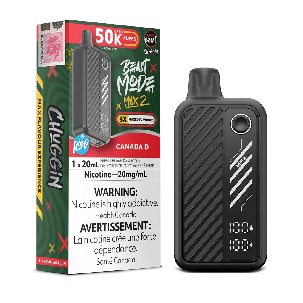 Canada D Iced Flavour Beast Mode Max 2 - Disposable 50K